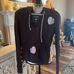 VS PINK Vintage Zip Hoodie